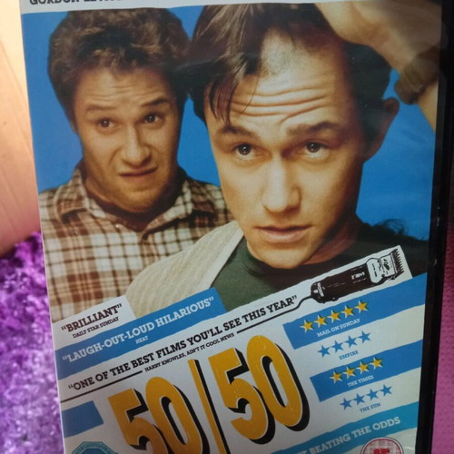 50/50 DVD like new, comedy adventure, subbed