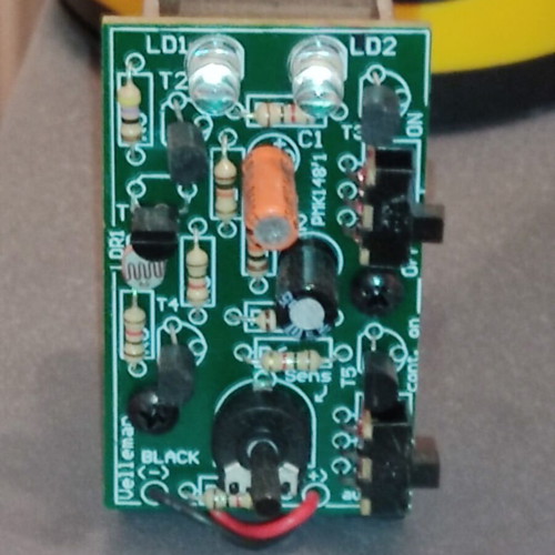 Velleman MK-148 LED flasher circuit board