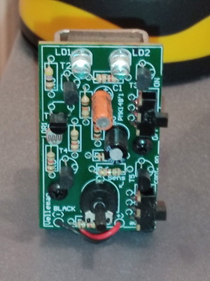 Velleman MK-148 LED flasher circuit board