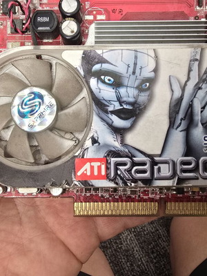 Radeon X1650Pro 512MB κάρτα γραφικών μεταχειρισμένη