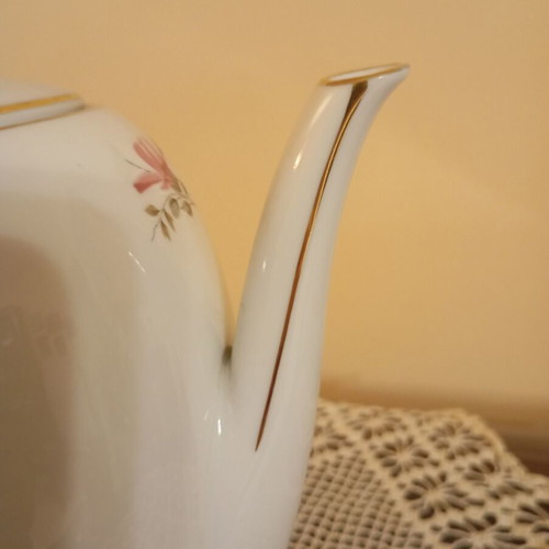 Vintage Winterling Roslau Bavaria porcelain coffee pot used