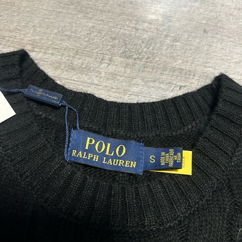 Polo Ralph Lauren sweater new, size S, black with red