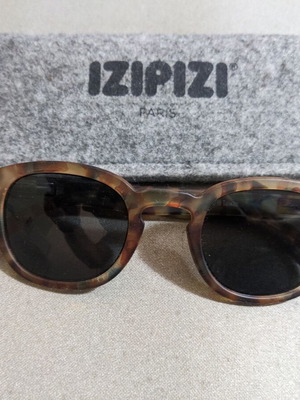 Izipizi tortoise sunglasses used, beige