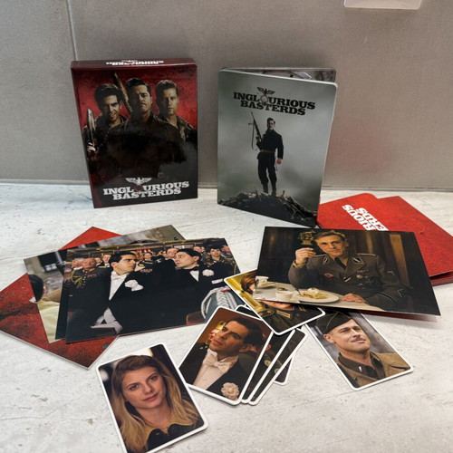 Inglourious Basterds 4K UHD Steelbook Limited Edition Blu-ray like new with Greek subtitles