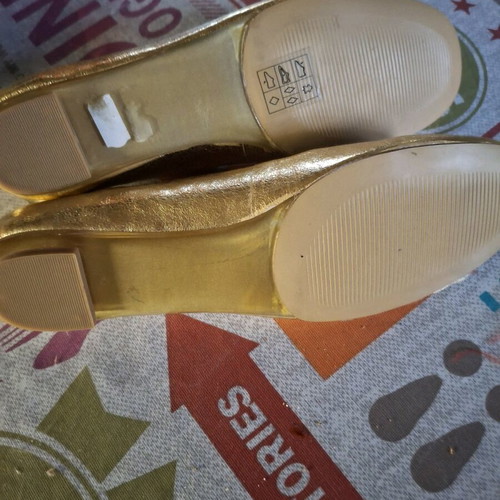 Nine West gold ballerinas new size 37.5