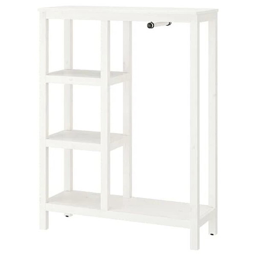IKEA Hemnes bookcase and open storage furniture