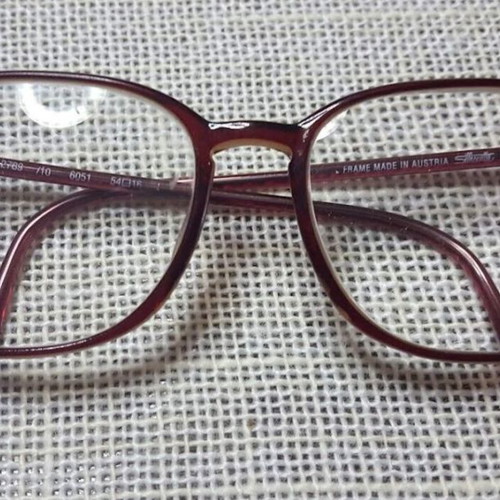 Silhouette SPX M2789 women's glasses used, titanium reddish brown