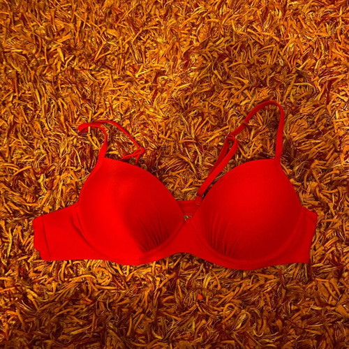 Shein red bikini top like new, size M 38 10
