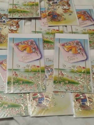 Easter cards new, pack of 10 pieces