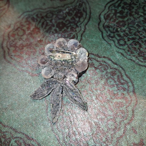 Handmade vintage brooch used