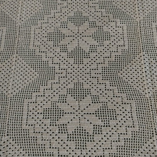 Handmade blanket, like new, 207x198 cm