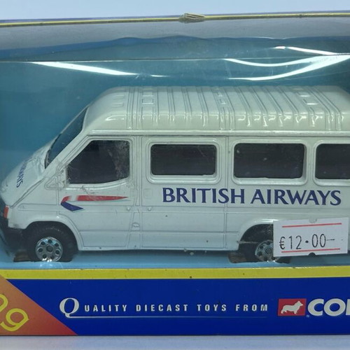 Corgi 1999 No 58116 Ford Transit Bus British Airways new