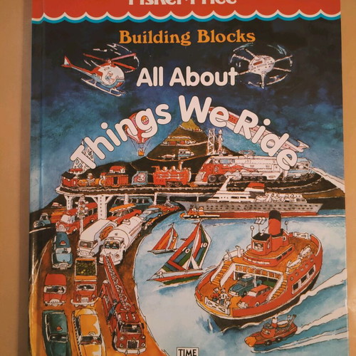 Things We Ride Fisher Price like new, English edition