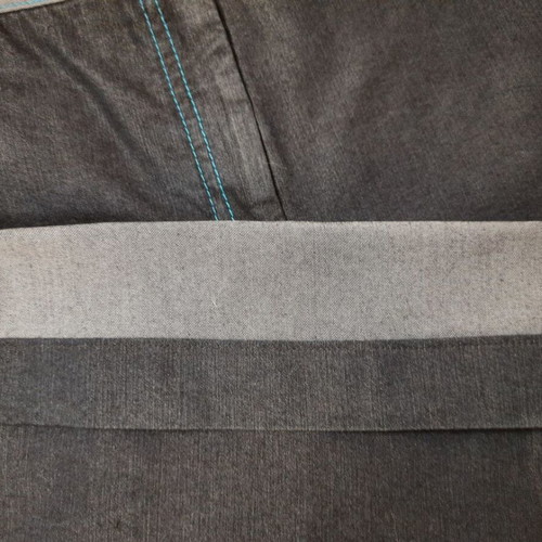 Arte Maxima women's summer jeans like new, blue-gray with embroidery, size XXL-5XL
