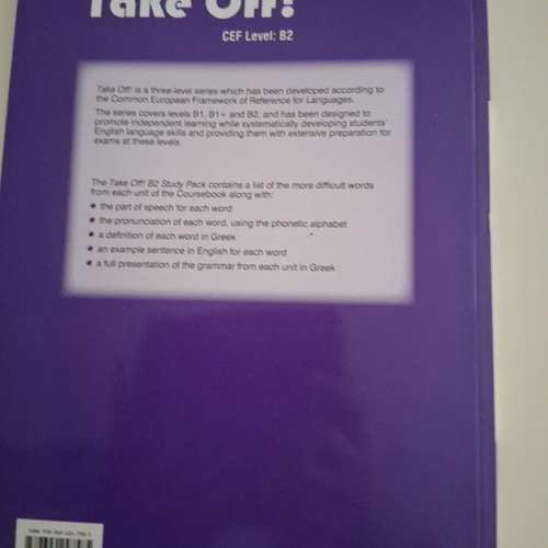 Take Off B2 Study Pack like new, English