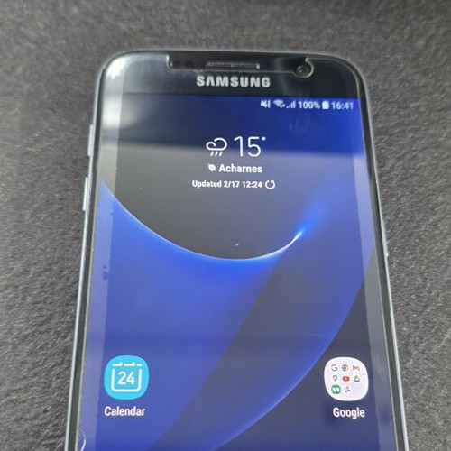 Samsung Galaxy S7 SM-G930F used, 32GB, black, Android