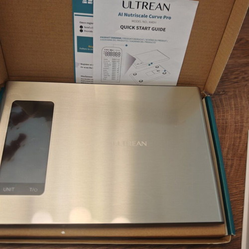 Ultrean smart kitchen scale with 10 kg capacity and calorie app