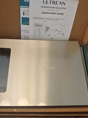 Ultrean smart kitchen scale with 10 kg capacity and calorie app