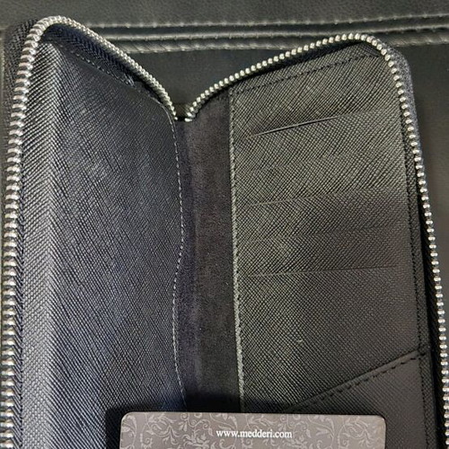 Turkish Airlines travel wallet new, leather finish