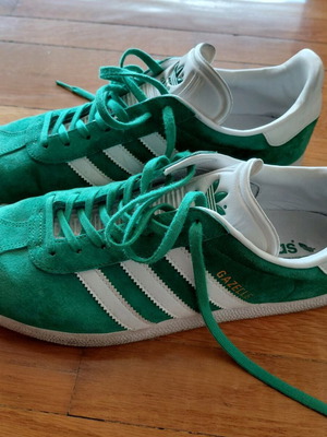adidas gazelle silver green womens adidas Gazelle Men's Shoes main image 0