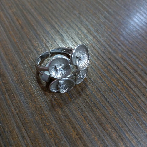Silver ring size 57 new