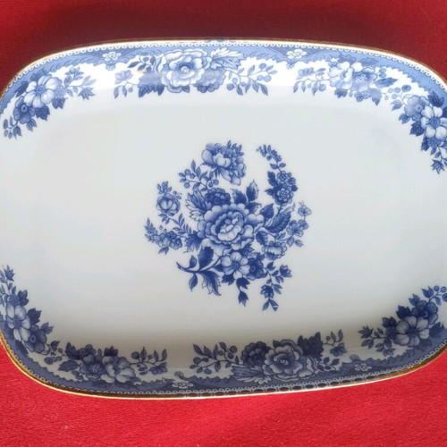 Vintage porcelain Hutschenreuther Tavola serving platters like new, set of 2