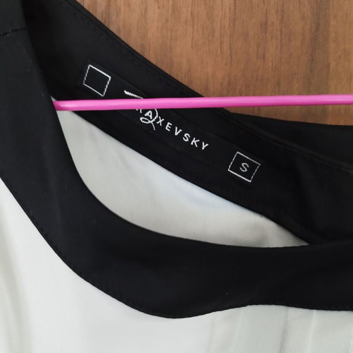 Raxevksy cocktail dress like new, black and white, size S