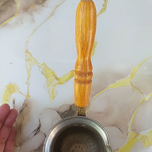 Copper briki used, traditional