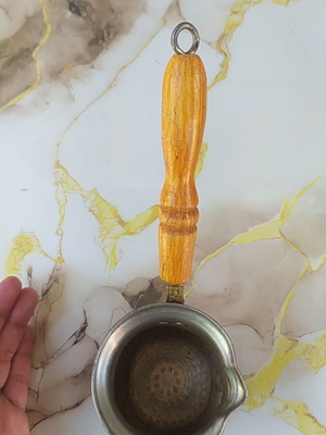 Copper briki used, traditional