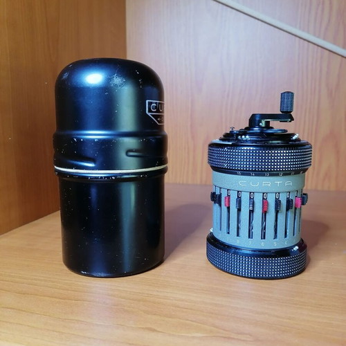 Curta Calculator Type II like new, serial number 530594