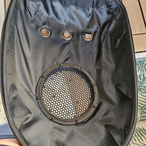 Cat carrier bag like new, backpack style