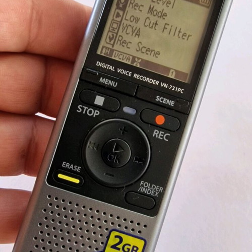 Olympus Digital Voice Recorder VN-731PC like new