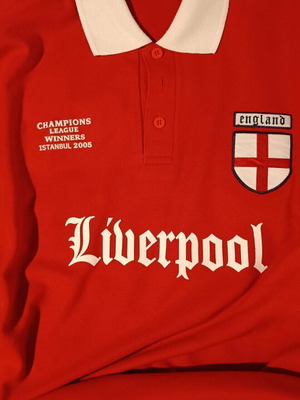 Liverpool 2015 Champions League Winners Istanbul Polo Shirt like new