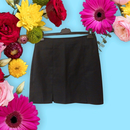 Cloud mini skirt dark blue like new, gabardine fabric