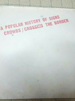 A Popular History Of Signs 7' употребяван, електронна