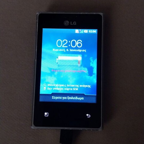 LG phone used, old functional model