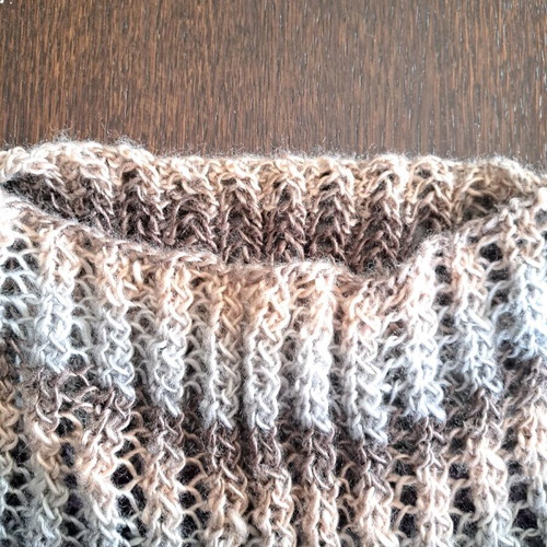 Knitted handmade cardigan new, multicolor, size M/L