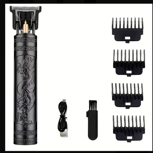 Electric Rechargeable Hair Clipper T9 Vintage Style
