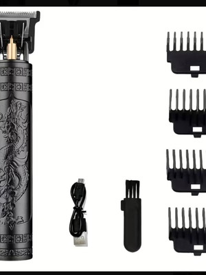 Electric Rechargeable Hair Clipper T9 Vintage Style