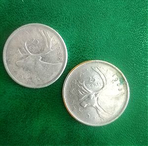 Καναδάς ασημένια νομίσματα (2)