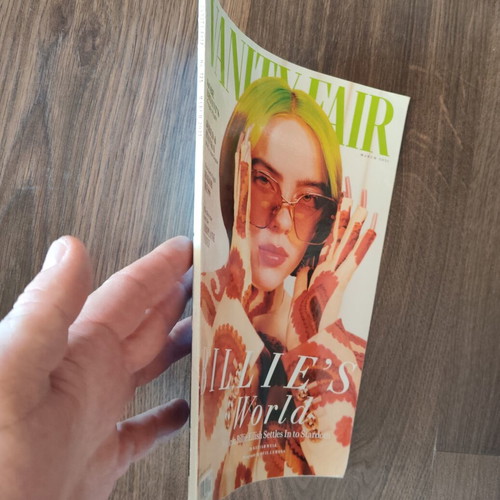 Vanity Fair Magazine March 2021 Billie Eilish cover