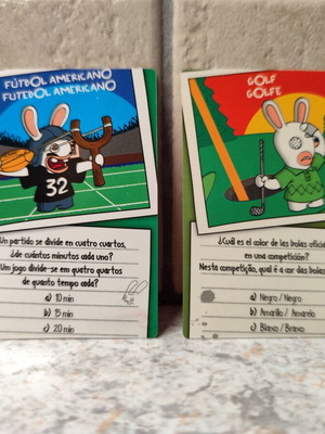 2 rabbids αυτοκόλλητα