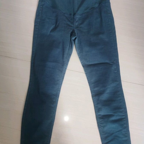 H&M maternity pants like new, size 44, dark green