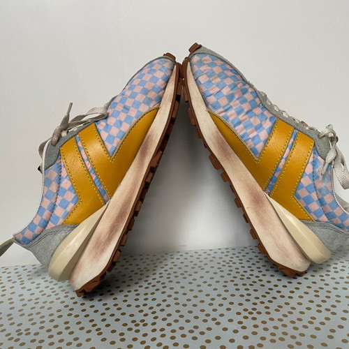 Lanvin sneakers used, size 37, colorful