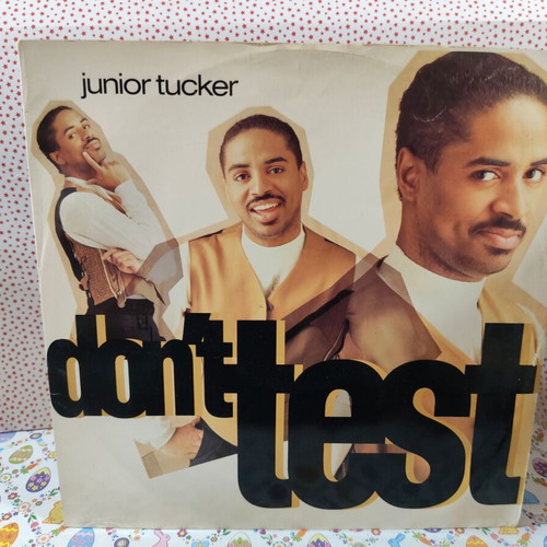 Junior Tucker Dont Test vinyl record used, reggae