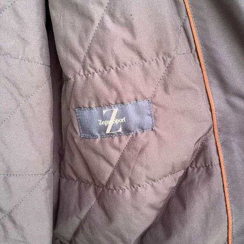 Zegna men's jacket, size L, brown