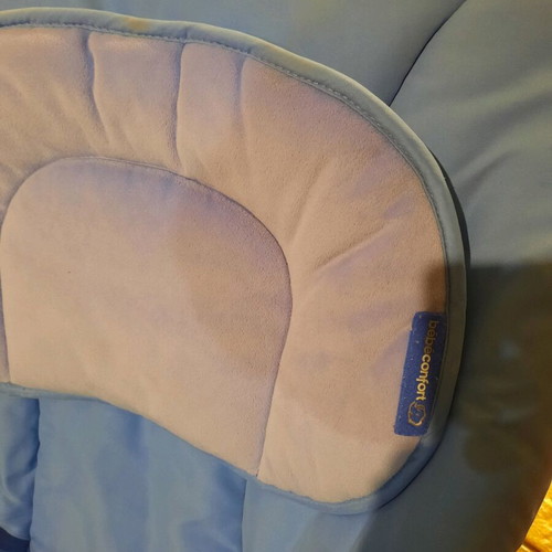 Bébé Confort baby rocker blue with recline and safety belt