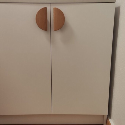 Floor cabinet new 90x90x30 MDF with solid pine handles