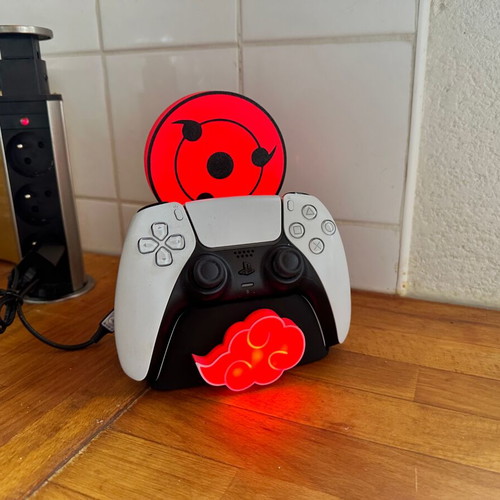 PS5 Controller Stand Naruto Akatsuki with Led, new