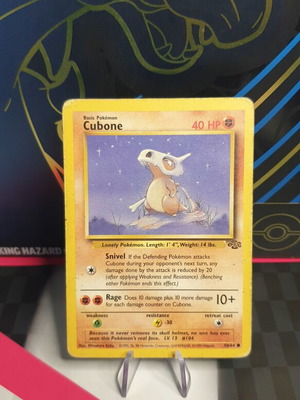Cubone Jungle Pokemon Card like new